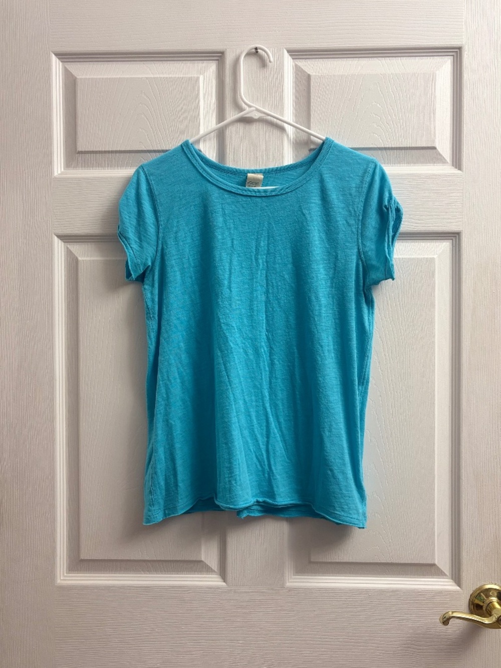 We The Free Free People Bright Blue Women's Short Sleeve T-Shirt
